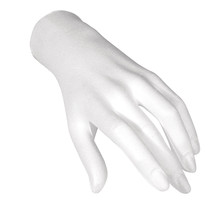 Main de femme en polystyrène 21 cm