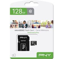 PNY Carte mémoire MicroSD 128Go Performance Plus C10