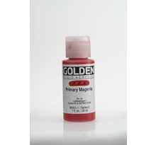 Peinture Acrylic FLUIDS Golden VI 30ml Magenta Primaire - Golden