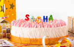 Bougies d'anniversaire Sacha