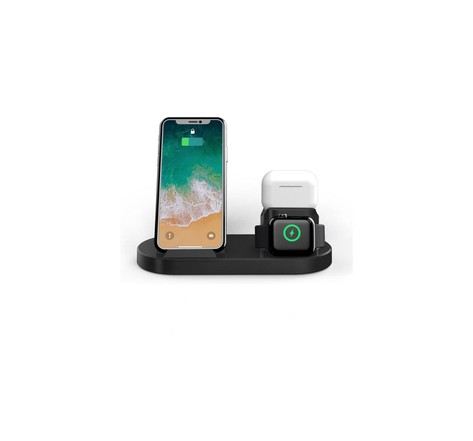 Chargeur induction 3en1 pour iPhone, Apple Watch et AirPods