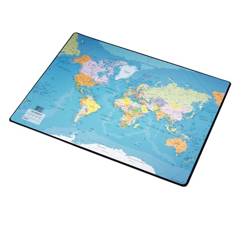 Esselte Sous-main Carte du monde 41x54 cm