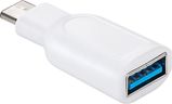 Adaptateur USB 3.0 Type C Goobay vers USB 3.0 Type A (Blanc)