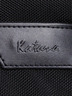 Besace chrome - KATANA -L36.0 x H25.5 x P7.0 cm- 16084 - Noir