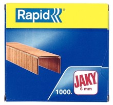 Boîte de 1 000 agrafes RAPID JAKY 6