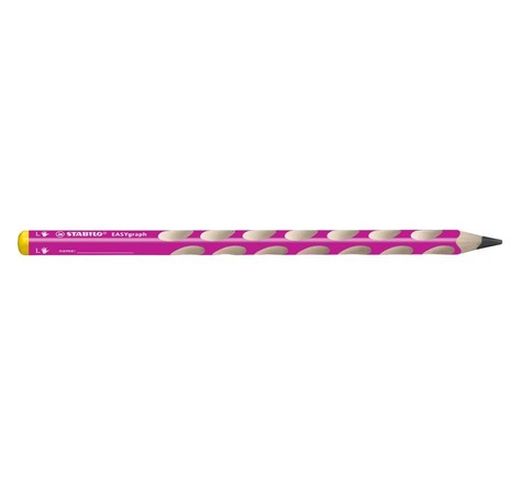 Crayon EASYgraph B 3.15mm Gaucher Rose STABILO 321/01-B