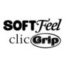 BIC Stylo à bille rétractable Soft Feel Clic grip, noir BIC