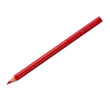 Crayons de couleur JUMBO GRIP, rouge géranium FABER-CASTELL