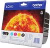 Pack 4 cartouches d'encre brother lc980