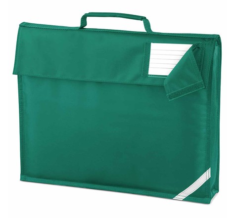 Petite sacoche légère - cartable porte document - QD51 - vert émeraude