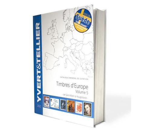 Europe volume 5 - 2021 (catalogue des timbres des pays d'europe de s à y)