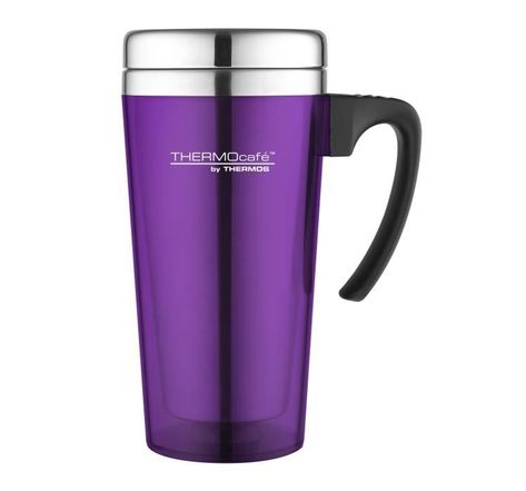 THERMOS Soft touch travel mug isotherme - 420ml - Violet