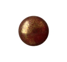DIY - Cabochon Rond en Verre 25mm - Opaque Choco Bronze
