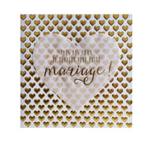Carte De Voeux Glamour - Mariage - Tous Nos Voeux De Bonheur