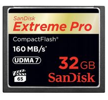 Carte mémoire CompactFlash (CF) Sandisk Extreme Pro 32Go