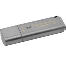 Clé USB 3.0 sécurisée Kingston DataTraveler Locker+ G3 - 64Go
