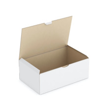 Boîte carton blanche d'expédition RAJAPOST 35x22x13 cm (colis de 50)
