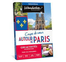 Coffret cadeau - WONDERBOX - Coups de cœur autour de Paris