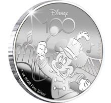 Pièce de monnaie en Argent 5 Dollars g 31.1 (1 oz) Millésime 2023 Disney 100 Magical Years MICKEY MOUSE