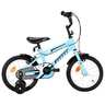 Vidaxl vélo pour enfants 14 pouces noir et bleu
