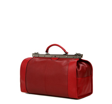 Sac de voyage diligence en cuir - KATANA - Authentic vintage - 52 CM - 83252-Rouge