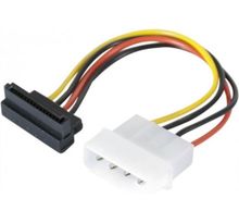 Cable adaptateur d'alimentation S-ATA coudé vers Molex 15cm