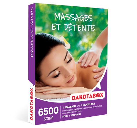 Dakotabox - coffret cadeau - massages et détente