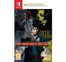 My Hero One's Justice Jeu Nintendo Switch - Code in a box