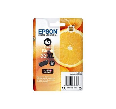 EPSON Cartouche T3361 - Oranges - Noir Photo XL