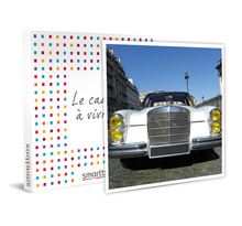 SMARTBOX - Coffret Cadeau - Visite guidée de Paris en famille en Mercedes 280 SE avec repas au restaurant -