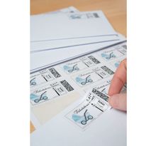 240 etiquettes pour timbres - jet d'encre - j8159-10