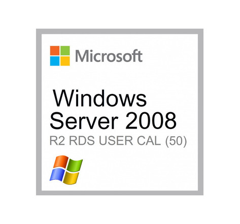 Microsoft windows server 2008 r2 remote desktop services (rds) 20 user connections - clé licence à télécharger