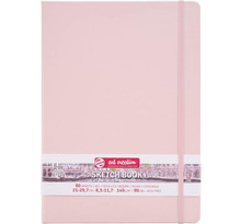 Carnet à croquis / Sketch Book - format A4 (21x29,7cm) - 80 feuilles - 140g - rose - Royal Talens