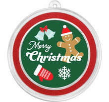 Pièce de monnaie en Argent g 31.1 (1 oz) Millésime 2023 Christmas Ornaments MERRY CHRISTMAS FESTIVE