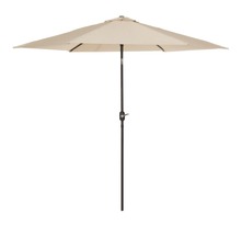 Madison parasol tenerife 300 cm rond écru