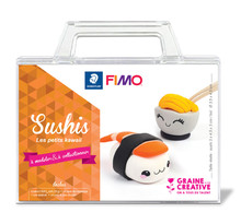 Kit figurine fimo kawai sushi