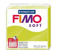 Pâte Fimo 57 g Soft Citron vert 8020.52 - Fimo