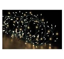 FEERIC LIGHTS & CHRISTMAS BOA extérieur Copper - 400 LED - Fil vert
