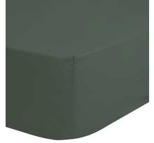 Hip drap-housse 180x220 cm vert olive foncé