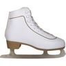 Nijdam patins classiques en cuir pour femmes taille 36 0043-wit-36