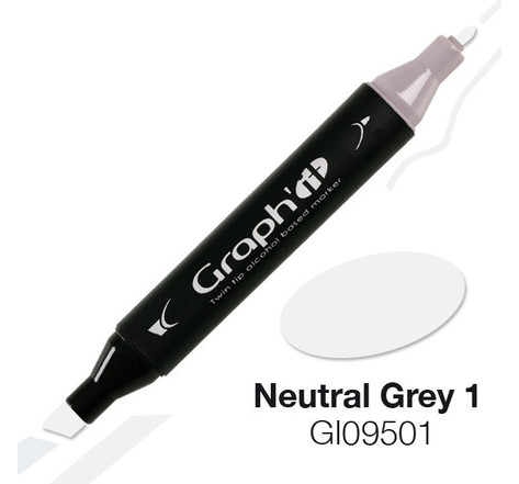 Marqueur à l'alcool Graph'it 9501 Neutral Grey 1