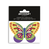 Sachet de 6 étiquettes - Motifs papillons/cœurs