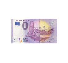 Billet souvenir de zéro euro - Butte de Vauquois - France