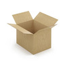 Caisse carton brune simple cannelure à montage instantané raja 39x29x28 cm (lot de 20)