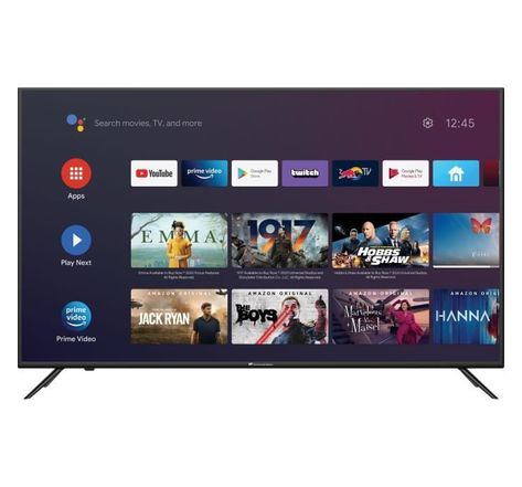 CONTINENTAL EDISON Android TV QLED 43'' (108cm) 4K Ultra HD - Wifi - Bluetooth Netflix - ceqled43sa21b7