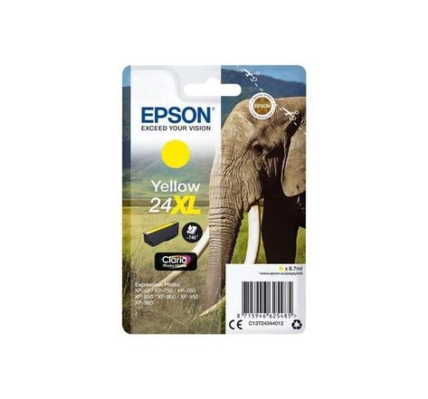 EPSON Cartouche T2434 - Eléphant - Jaune XL