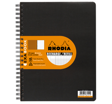 Cahier Recharge Exabook RI A4+ 160 pages séyès C RHODIA