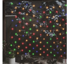 vidaXL Filet lumineux coloré de Noël 4x4 m 544 LED Intérieur/extérieur