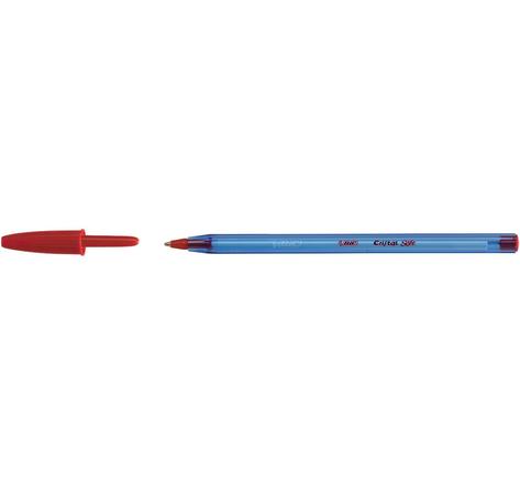 Stylo bille CRISTAL SOFT pointe moyenne 1,2 mm encre Rouge BIC