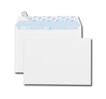Paquet de 25 enveloppes blanches c5 162x229 80 g/m² bande de protection gpv